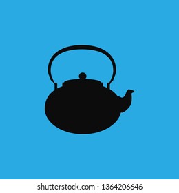 tea pot icon vector