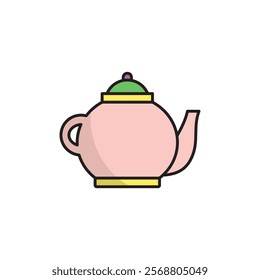 Tea Pot Icon vector design templates simple and modern