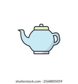 Tea Pot Icon vector design templates simple and modern