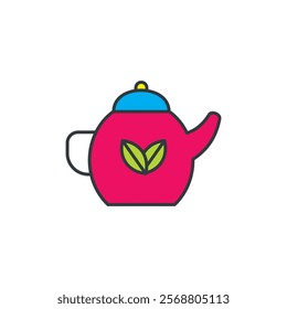 Tea Pot Icon vector design templates simple and modern