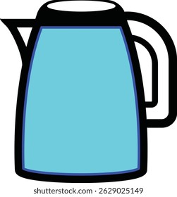 tea pot icon vector eps full editable