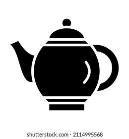 Tea Pot icon vector image. Can also be used for web apps, mobile apps and print media.