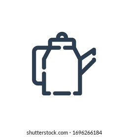 tea pot kitchen stuff icon outline