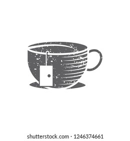 tea room logo vector