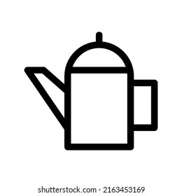 tea set icon or logo isolated sign symbol vector illustration - high quality black style vector icons
