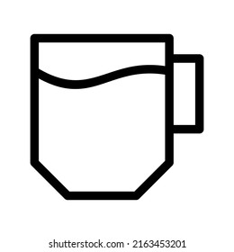 tea set icon or logo isolated sign symbol vector illustration - high quality black style vector icons

