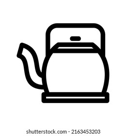 tea set icon or logo isolated sign symbol vector illustration - high quality black style vector icons
