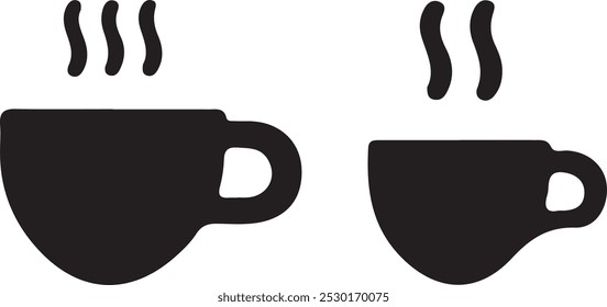 Tea silhouette vector style design