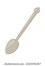 Tea Spoon Icon Vector Illustration