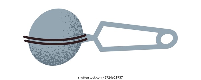 Diseño de la etiqueta engomada de la bola del colador del té