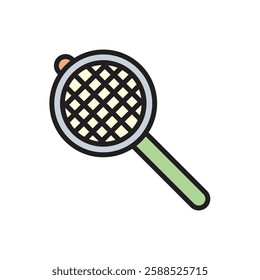 Tea Strainer Icon Vector Illustration