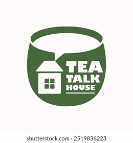 Tea Talk House Logo Design