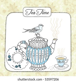 tea time card