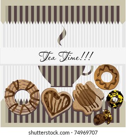 Tea time card