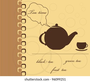 tea time card