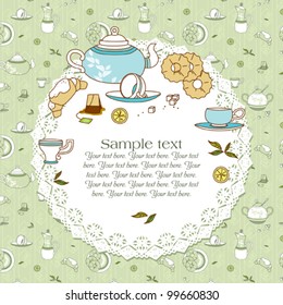 Tea time card