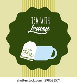 tea time design, vector illustration eps10 graphic 