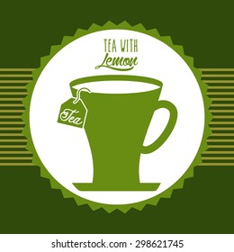 tea time design, vector illustration eps10 graphic 