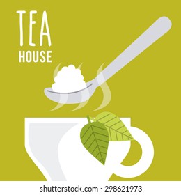 tea time design, vector illustration eps10 graphic 