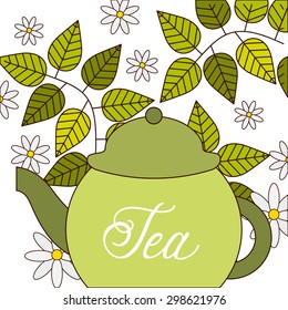 tea time design, vector illustration eps10 graphic 