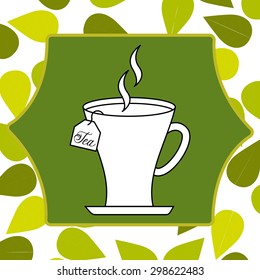 tea time design, vector illustration eps10 graphic 