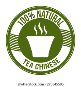 Tea time digital design, vector illustration 10 eps graphic