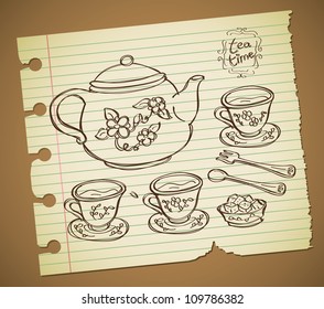 tea time doodle