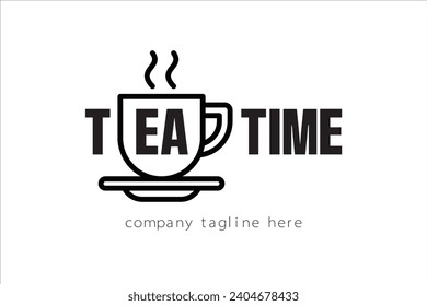 Tea time logo for small business