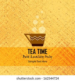 Tea Time Menu  / Tea Time Party Invitation 