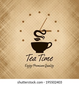 Tea time menu / Tea time party invitation / Menu for restaurant, cafe, bar, coffee house 