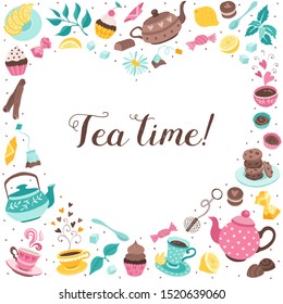 3,335 Tea Party Border Images, Stock Photos & Vectors | Shutterstock