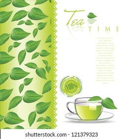 Tea time template