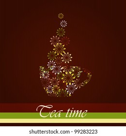 Tea time template