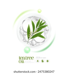 tea tree leaf natural skin benefits ,plant extracts for skin