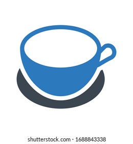 icono de color de glifo vector de té  