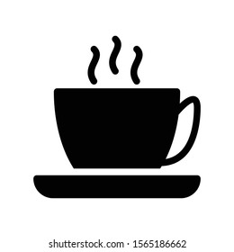 tea  vector glyph flat icon 
