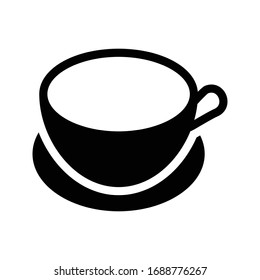 tea vector glyph flat icon 