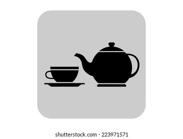 Tea vector icon