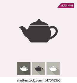Tea vector icon. Illustration isolated for graphic and web design.
