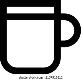 tea vector illustration isolated on a transparent background. stroke vector icons for concept or web graphics.