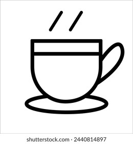 tea vector illustration isolated on a transparent background . Vector EPS 10
