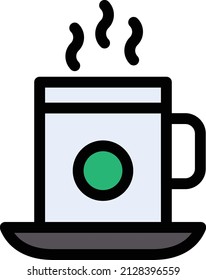 tea Vector illustration on a transparent background. Premium quality symbols. Stroke vector icon for concept and graphic design.