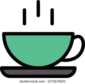 Tea Vector illustration on a transparent background.Premium quality symmbols.Stroke vector icon for concept and graphic design.