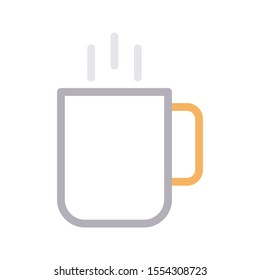 tea vector thin line icon