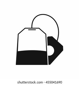 Teabag icon in simple style isolated vector illustration