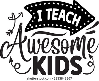 I teach Awesome Kids SVG Design