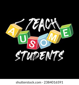 I teach Awesome students autism design