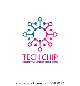 Teach Chip Logo Template Design