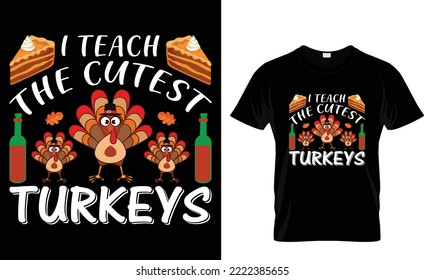 I teach the cutest turkeys