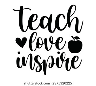 teach love inspire svg,Teacher Name, Cricut,kind svg,pillow,Coffee Teacher,Life,School,Funny svg,School Gift,Design svg